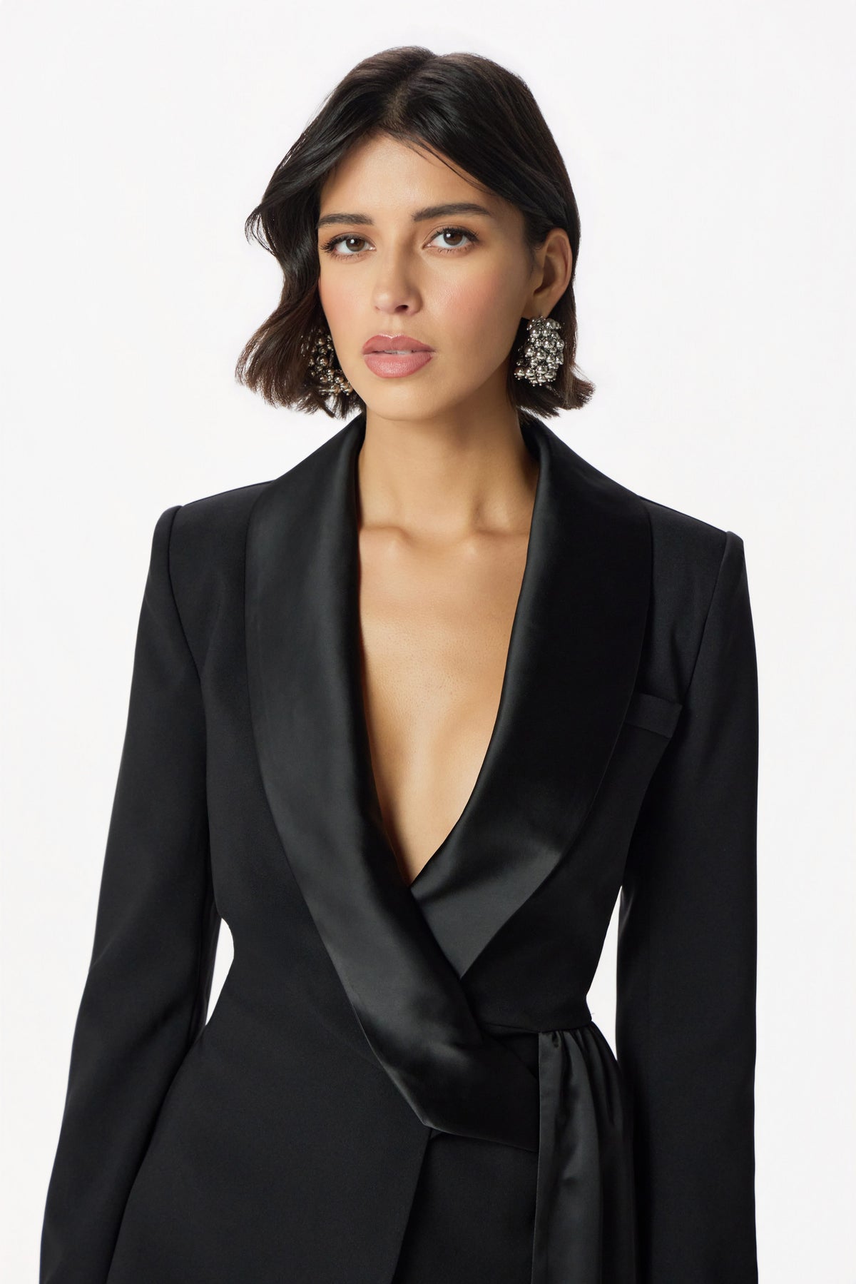 CHLOE Sash Blazer in Black